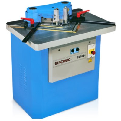 Máy Notching Machines Euromac 200/6 – Giải Pháp Tạo Rãnh Kim Loại Chính Xác